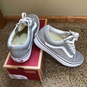 Vans Old Skool Silver/White shoes